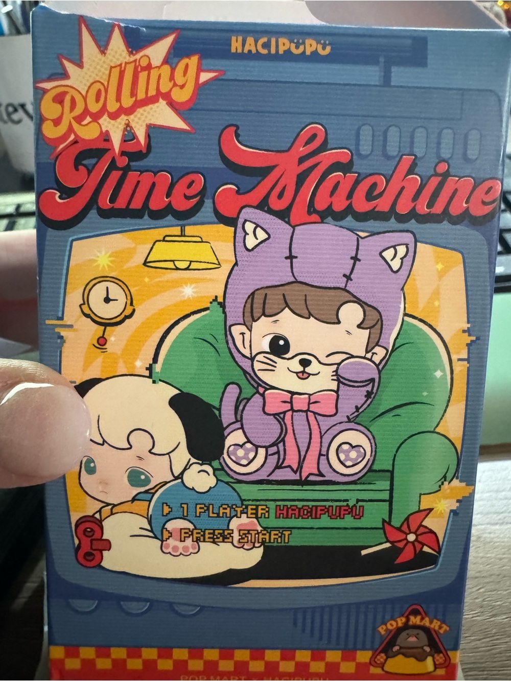 Pop Mart Hacipupu Rolling Time Machine figure